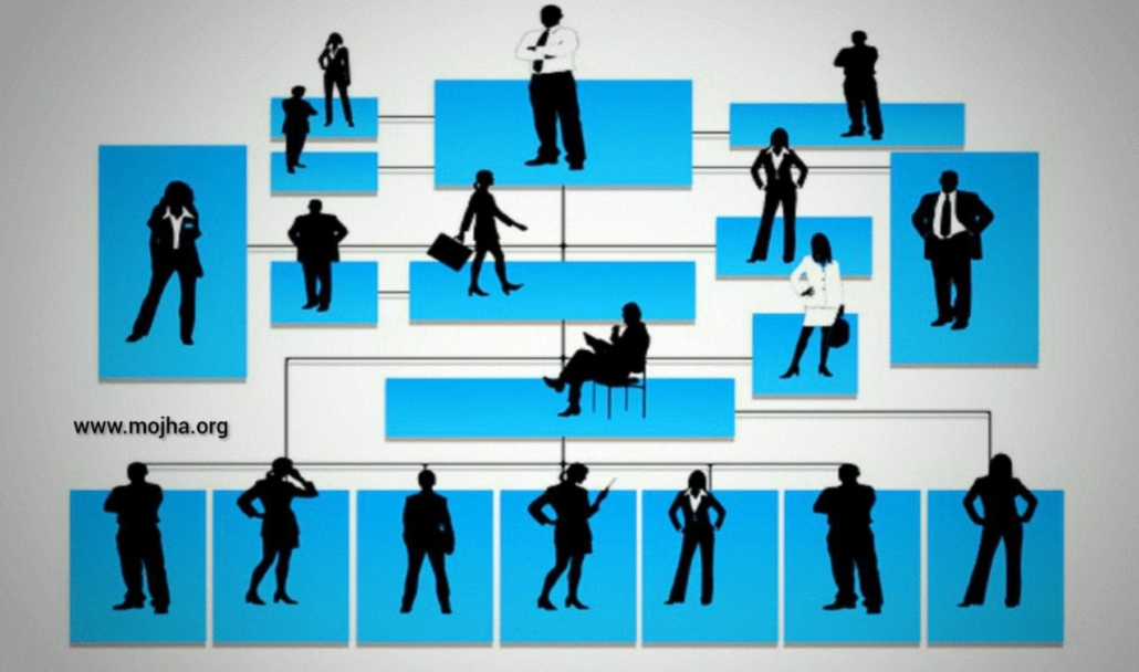 ساختار سازمانی دارای انواع مختلفی می باشد.